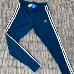 Womens Small blue adidas leggings